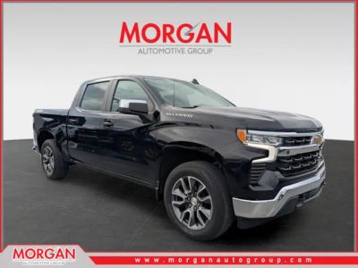 2023 Chevrolet Silverado 1500 LT in Black — front three-quarter view