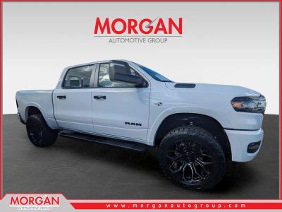 2026 Ram 1500 Big Horn/Lone Star in White — front three-quarter view