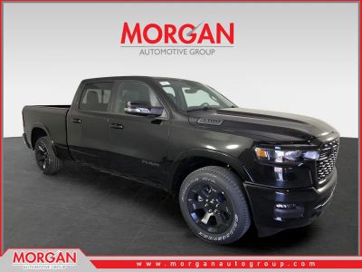 2026 Ram 1500 Big Horn/Lone Star in Black — front three-quarter view