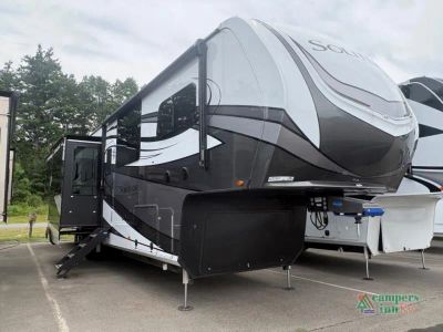 2024 Grand Design Solitude — front three-quarter view