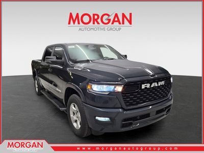 2026 Ram 1500 Big Horn in Forged Blue Metallic — front three-quarter view