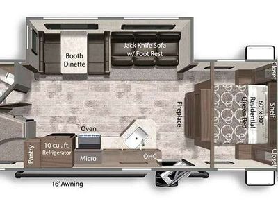 2024 Dutchmen RV Aspen Trail — side profile view