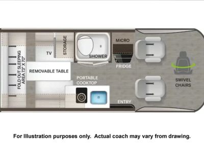 2025 Thor Motor Coach TIBURON — photo 23 view