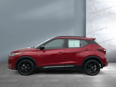 2024 Nissan Kicks — rear three-quarter view