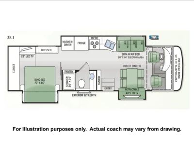 2015 Thor Motor Coach PALAZZO — photo 38 view