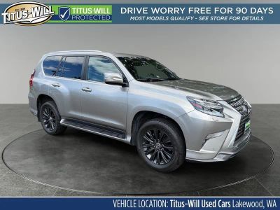 2022 Lexus GX 460 in Silver — front three-quarter view