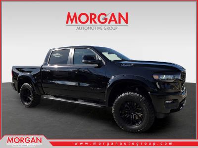 2026 Ram 1500 Big Horn/Lone Star in Black — front three-quarter view