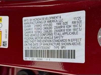 2026 Honda CR-V — photo 35 view