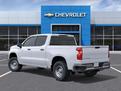 2026 Chevrolet Silverado 1500 — rear three-quarter view