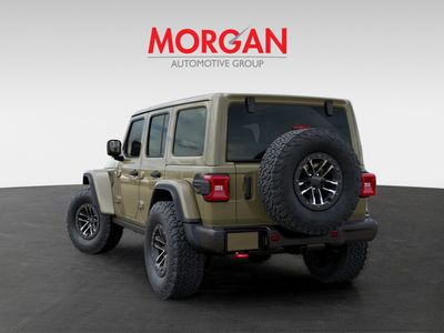 2026 Jeep Wrangler — rear three-quarter view
