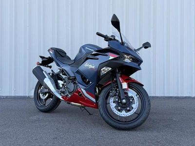 2026 Kawasaki Ninja 500 ABS Metallic Matte Twilight Blue - Photo 3