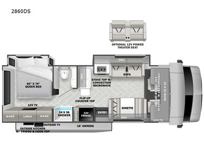 2024 Sunseeker Classic 2860DS Ford - Photo 2