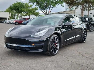 2020 Tesla Model 3 — interior view