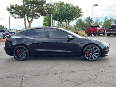 2020 Tesla Model 3 — side profile view