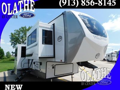 2026 Forest River RV Wildwood Heritage Glen — front three-quarter view