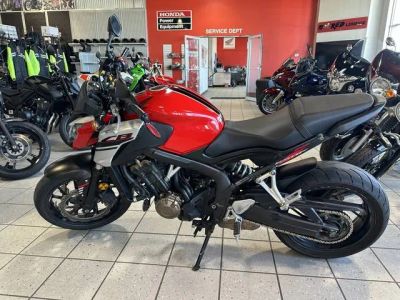 2018 Honda® CB650F — front three-quarter view