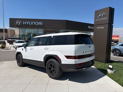 2026 Hyundai Santa Fe — rear three-quarter view