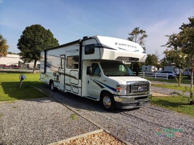 2022 Forest River RV Forester Classic — front three-quarter view