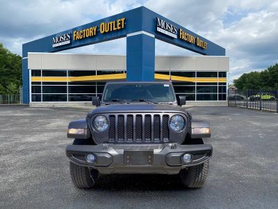 2022 Jeep Wrangler — side profile view