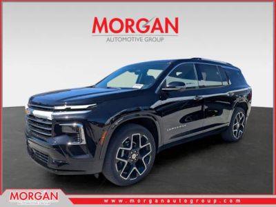 2026 Chevrolet Traverse High Country in Black — front three-quarter view