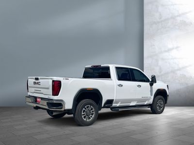 2025 GMC Sierra 3500HD — rear three-quarter view