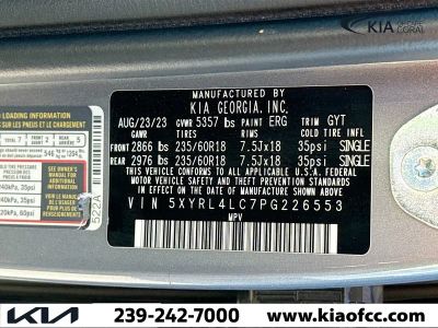 2023 Kia Sorento — photo 44 view