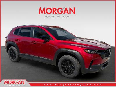 2026 Mazda CX-50 2.5 S Preferred in Soul Red Crystal Metallic — front three-quarter view