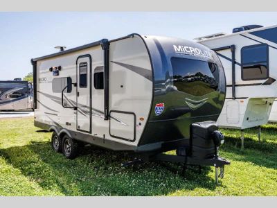 2022 Forest River RV Flagstaff Micro Lite — front three-quarter view