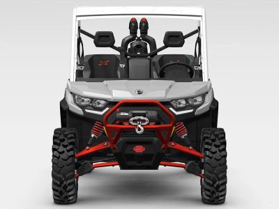 2025 Can-Am Defender X MR — rear three-quarter view