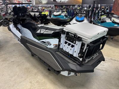 2025 Kawasaki Ultra 160LX-S Angler — engine compartment view