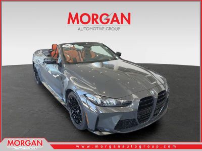 2025 BMW M4 Competition in Gray — front three-quarter view