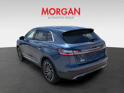 2019 Lincoln Nautilus — rear three-quarter view