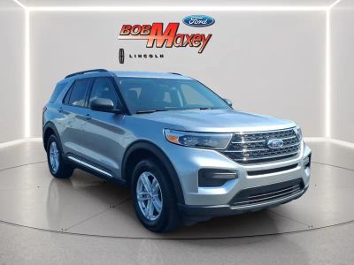 2024 Ford Explorer — rear three-quarter view
