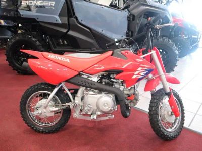 2026 Honda® CRF50F — front three-quarter view
