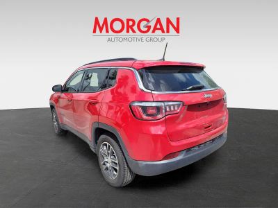 2019 Jeep Compass — rear three-quarter view