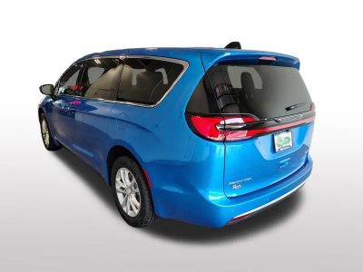 2027 Chrysler Pacifica — rear three-quarter view