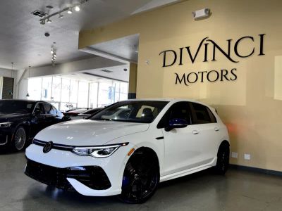 2023 Volkswagen Golf R in White — front three-quarter view