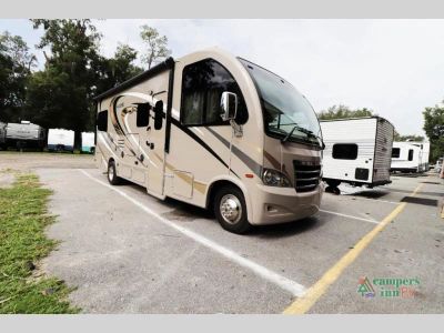2016 Thor Motor Coach Axis — front three-quarter view