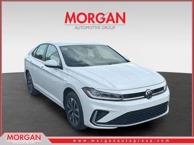 2026 Volkswagen Jetta S in White — front three-quarter view