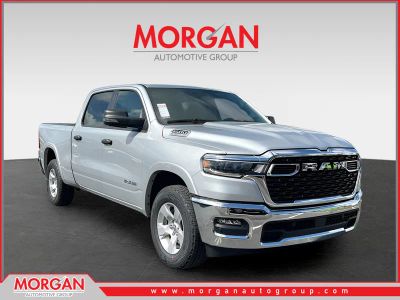 2026 Ram 1500 Big Horn/Lone Star in Silver — front three-quarter view
