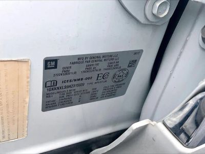 2017 GMC Acadia — interior view