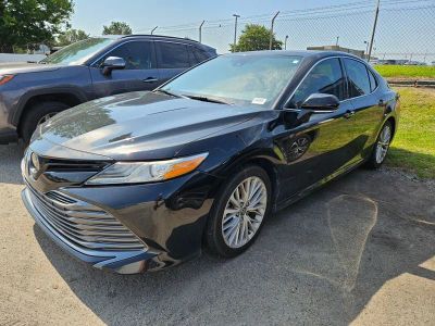 2020 Toyota Camry — rear three-quarter view