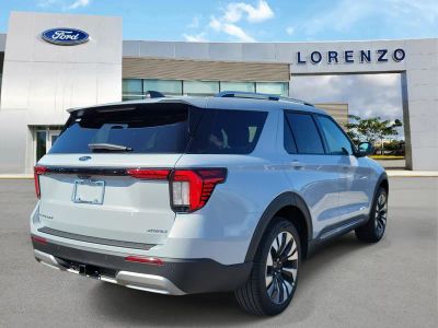 2026 Ford Explorer — interior view
