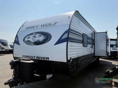 2027 Forest River RV Cherokee Grey Wolf — rear three-quarter view