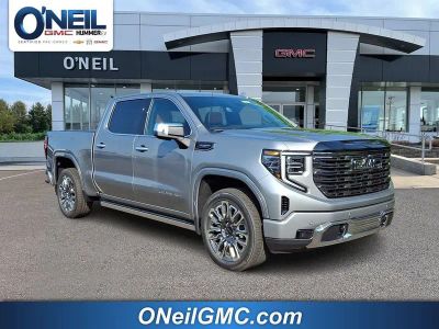 2026 GMC Sierra 1500 Denali Ultimate in Sterling Metallic — front three-quarter view
