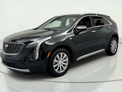 2023 Cadillac XT4 Premium Luxury in Stellar Black Metallic — front three-quarter view