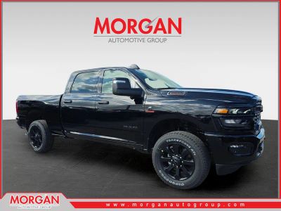 2026 Ram 2500 Big Horn in Black — front three-quarter view