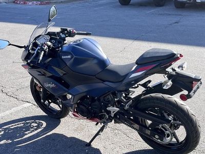 2026 Kawasaki Ninja 500 ABS Metallic Matte Twilight Blue - Photo 5