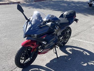 2026 Kawasaki Ninja 500 ABS Metallic Matte Twilight Blue - Photo 3