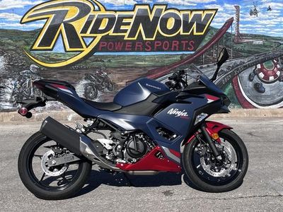 2026 Kawasaki Ninja 500 ABS Metallic Matte Twilight Blue - Photo 2